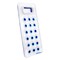 Swim Central 69" White and Blue Inflatable Window Lounger Mattress Pool Float